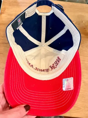 New England Patriots Reebok NFL Adjustable Hat Cap Adult One Size thumbnail 4