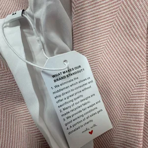 Light Pink double-breasted‎ blazer - Size M - NEW With Tags. thumbnail 6