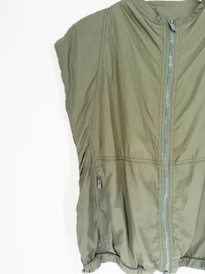 Free People Dune Dash Vest Women's M Green thumbnail 4