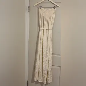 Fillyboo‎ Zippora Cream Maxi Strapless Eyelet Maternity Dress Fairy Bohemian thumbnail 5