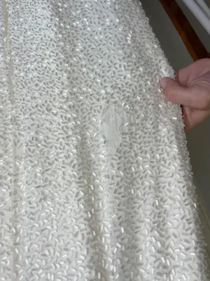 Sherri Hill White Prom Dress thumbnail 5