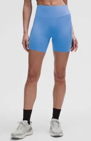 Lululemon Fast and Free High-Rise Short 6" with Pockets thumbnail 1