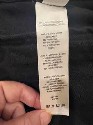 Calvin Klein black denim jacket sz XS minimalism streetwear thumbnail 4