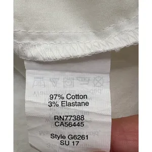 J.Crew Ruffle V-Neck Top Women Size‎ 2 White Sleeveless Cotton Blend Feminine thumbnail 7
