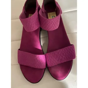 Charleston Purple Monterrey Platform‎ Lug Sandals Chunky Heel thumbnail 2