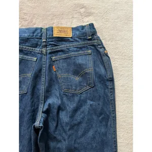 Vintage‎ Levis 25035 Jeans Women's Dark Wash High Waist Orange Tab 90s Size 16 thumbnail 4