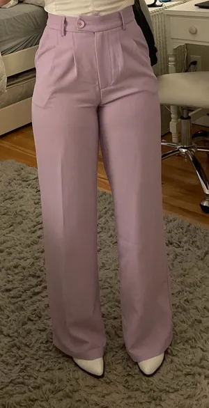 Princess Polly Purple fun business pants thumbnail 1