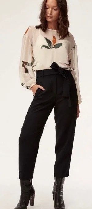 Aritzia Wilfred Jallade Pants Black Size 8 thumbnail 1