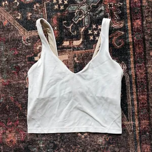 Lululemon‎ align tank top white v neck stretch nulu thumbnail 3