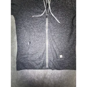 Vuori Womens Halo Performance Hoodie 2.0 Gray Size Small thumbnail 7