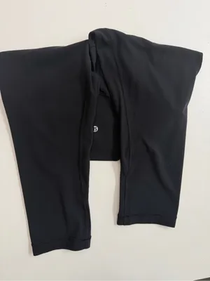 Lululemon Align Crop Leggings Capri High Rise Nulu Fabric Athletic Black 19” thumbnail 3
