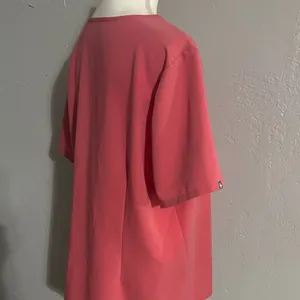 Figs Coral V-Neck Short Sleeve Top thumbnail 5