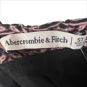 NWT Abercrombie & Fitch V-Neck Sleeveless Mini Skort Dress Black & Pink Small T thumbnail 7