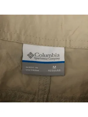 Columbia Women's Aruba Convertible Pants Nylon Beige M Lightweight Hiking thumbnail 3