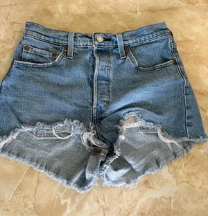 Levi's 501 jeans shorts button fly spring summer beach thumbnail 1