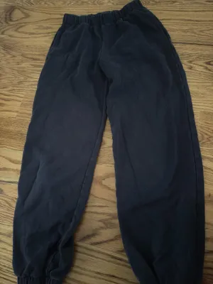 Navy cuffed brandy melville sweatpants thumbnail 1