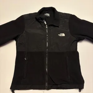 The North Face Denali Fleece Jacket Women S Black Full Zip Mixed Media thumbnail 1