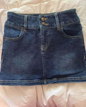 Princess Polly jean skirt thumbnail 1