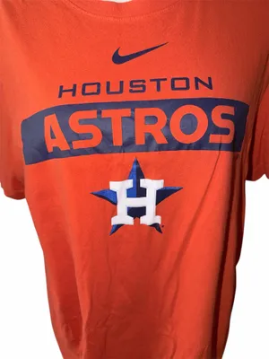 Nike Houston Astros Orange MLB Fan T-Shirt Graphic Athletic Baseball Size Medium thumbnail 3