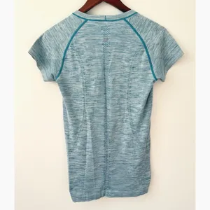Lululemon Women's Swiftly Tech Short Sleeve‎ Scoop Heathered Tofino Teal Sz 8 thumbnail 5