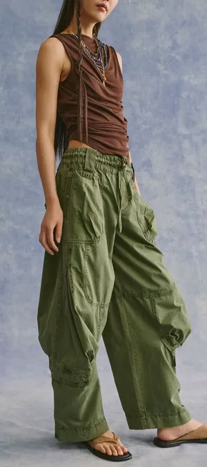 We The Free Onset Pull-On Cargo Pants Size XS in Adventurer thumbnail 1