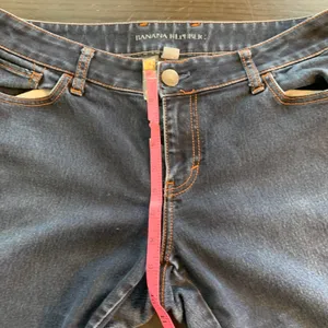 Banana Republic Women's Dark Wash Denim Jeans Size 30‎ Bootcut Classic READ FLAW thumbnail 10