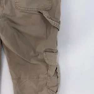 Abercrombie & Fitch High Rise Relaxed Cargo Utility Pants Tan Brown Size 26/2 thumbnail 9
