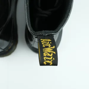 Dr‎ Martens Luana Combat Boots Womens 10 Black Patent Leather Glitter Sparkle thumbnail 11