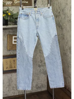 NEW Levi's Womens Original 501 Button Fly Jeans 94417272 County Fair Blue 30 thumbnail 4