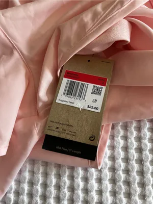 Nike Women’s Light Pink Athletic Running Shorts Size L NWT thumbnail 3