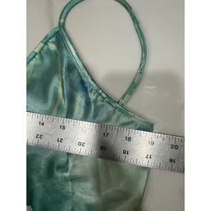 Vintage Petra Fashions 2 piece Lingerie Set Cami & Shorts Satin Pajamas Sz.Large thumbnail 4