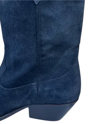 Isabel Marant Duerto 35MM Velvet Calf Leather Suede Cowboy Boots Size EU 36 US 6 thumbnail 6
