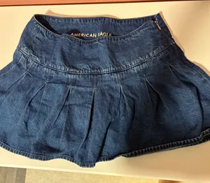 American Eagle Outfitters Blue Denim Skirt thumbnail 1