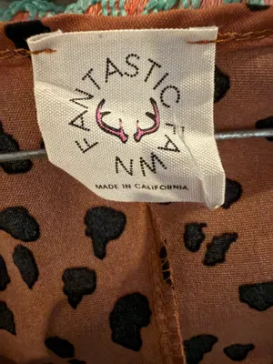 Fantastic Fawn NWOT leopard print romper thumbnail 3