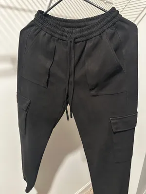 ZARA Faux Suede Cargo Pants thumbnail 3