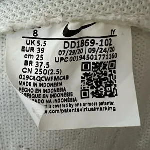 Nike Dunk High Sail Football Grey Nike High-Top Sneakers Size 8 thumbnail 5