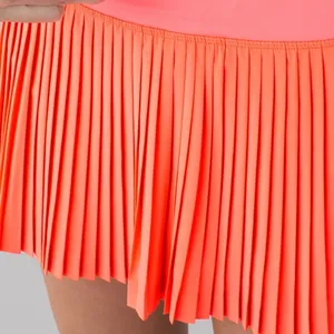 Lululemon Pleat To Street Skirt Size 8 Coral Grapefruit RARE thumbnail 4