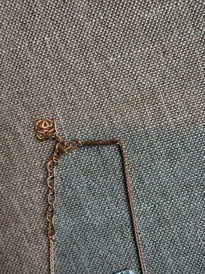 Kendra Scott Macrame Reid Canyon Rose Wood Long Pendant Necklace NWT thumbnail 4