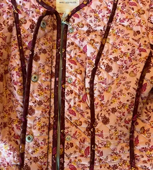 Avec Les Filles Quilted Floral Jacket thumbnail 5