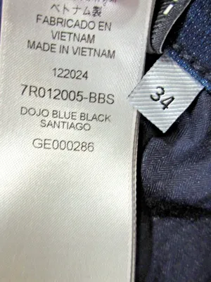 NWT 7 For All Mankind Dojo in Blue Black Santiago Trouser Flare Stretch Jeans 34 thumbnail 3