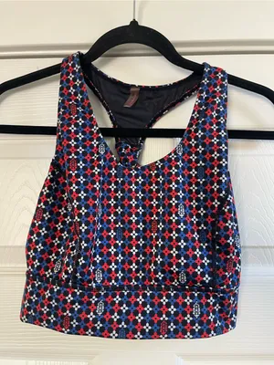 Women’s Free People FP Movement Odessa Printed Sports Bra Size S thumbnail 3