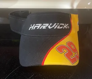 Chase Authentics Kevin Harvick #29 NASCAR Visor Hat OS Black Yellow Red racing thumbnail 1
