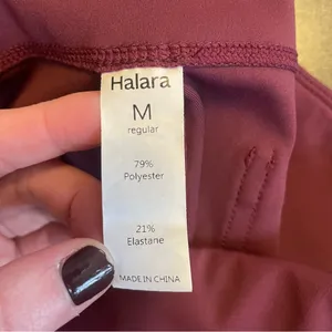 Halara Flex SculptKnit High Waisted Back Pocket Slight Flare Work Pants thumbnail 7