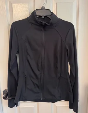 All In‎ Motion Black Full Zip Athletic Jacket Size Medium thumbnail 1
