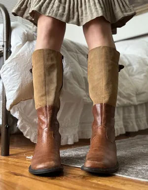 VINTAGE LEATHER BOOTS thumbnail 2