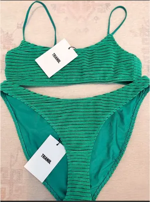 New Triangl swim suit bikini set  thumbnail 2