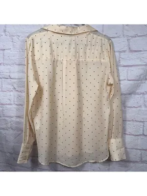 H&M Women's Small Polka Dot Button-Up Shirt thumbnail 8