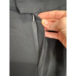 Rag‎ & Bone Platini Leather Trimmed Black Pants Sz 12 thumbnail 9