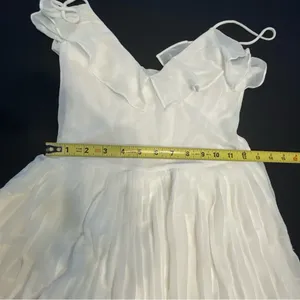 French Connection Women’s Dress Size 4. Lace. Pleated. Elegant. Light. XS thumbnail 10