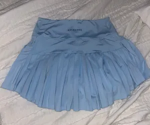 Gold Hinge Blue Tennis Skirt thumbnail 1